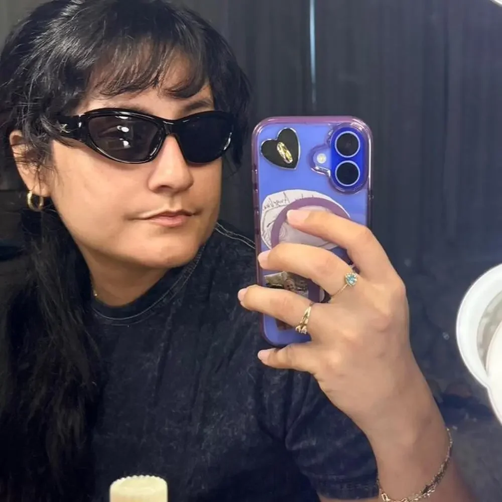 Black frame silver star sunglasses Cybergoth cyberpunk alt rave